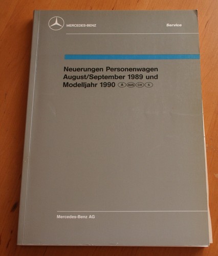 Werkstatthandbuch mercedes - werkstatthandbuch, w