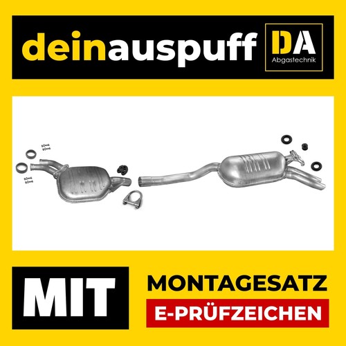 Auspuffanlage für mercedes - für,