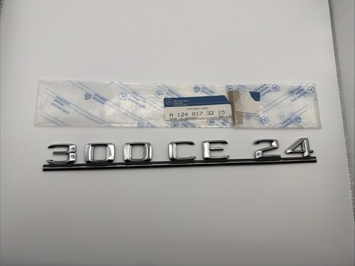 W124 300ce emblem type - type, sign