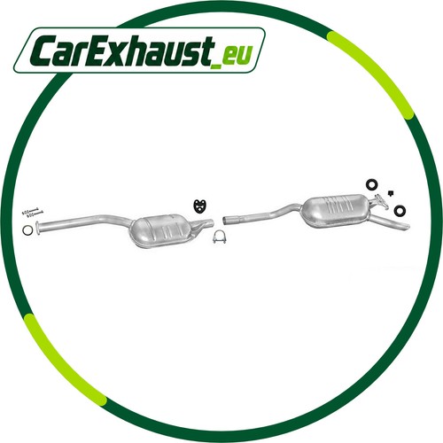 Auspuffanlage für mercedes - für,