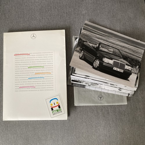 Mercedes iaa 1991 - mercedes, pressemappe